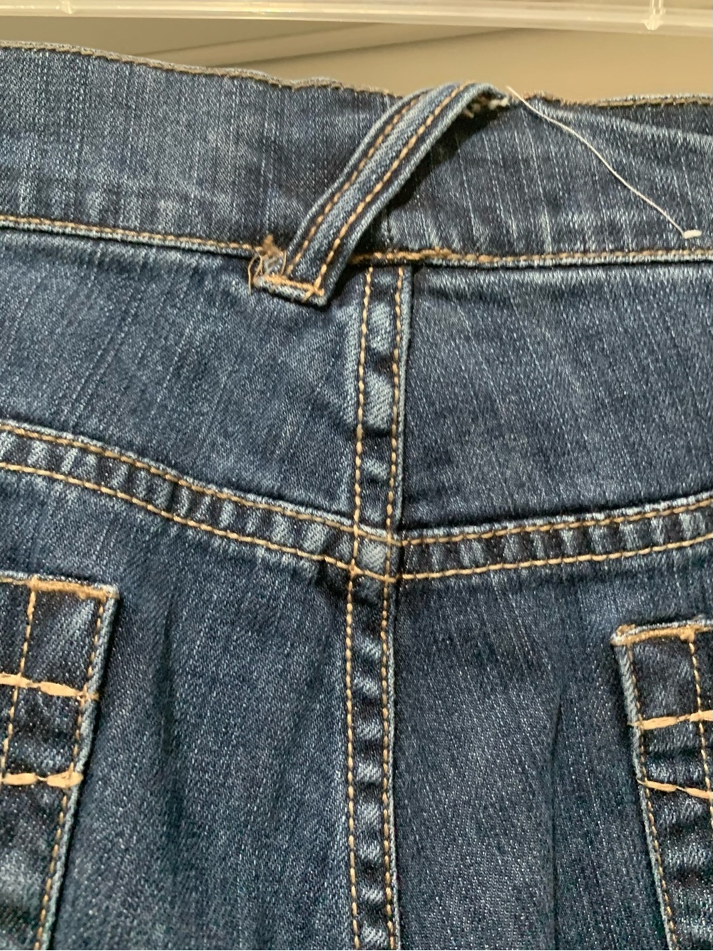 Calvin Klein Authentic Women’s Navy Bootcut Jeans 22W - Picture 10 of 11